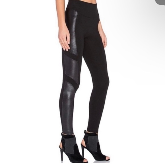 SPANX Moto Ponte Faux Leather Leggings - Picture 10 of 10